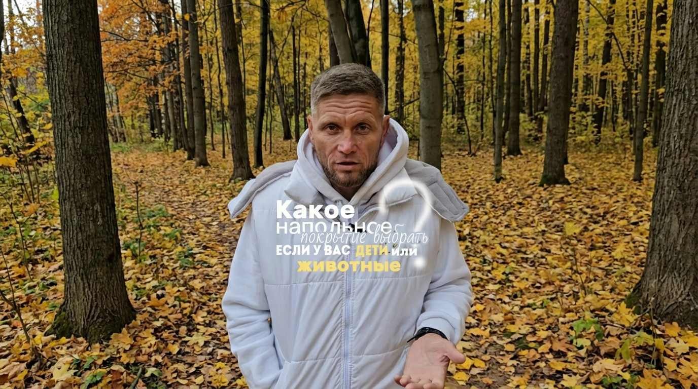 Подбираем напольное покрытие для квартиры с детьми и животными