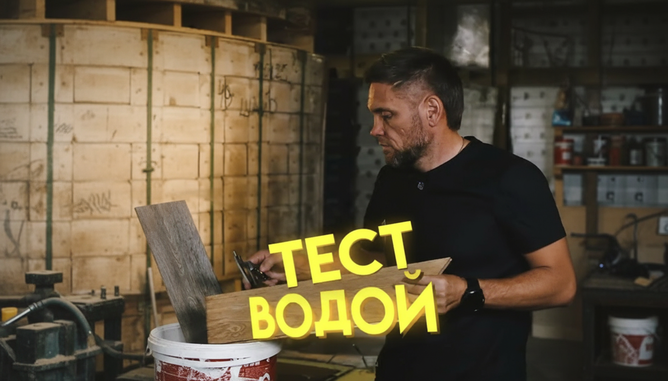 Изучаем влагостойкость напольных покрытий