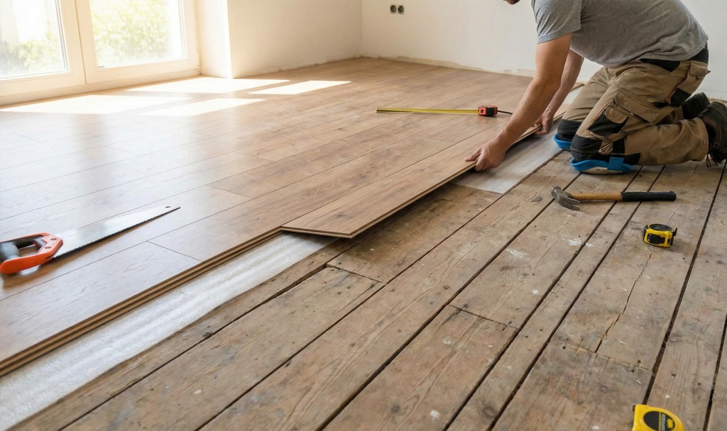 Основание не должно иметь щелей и неровностей