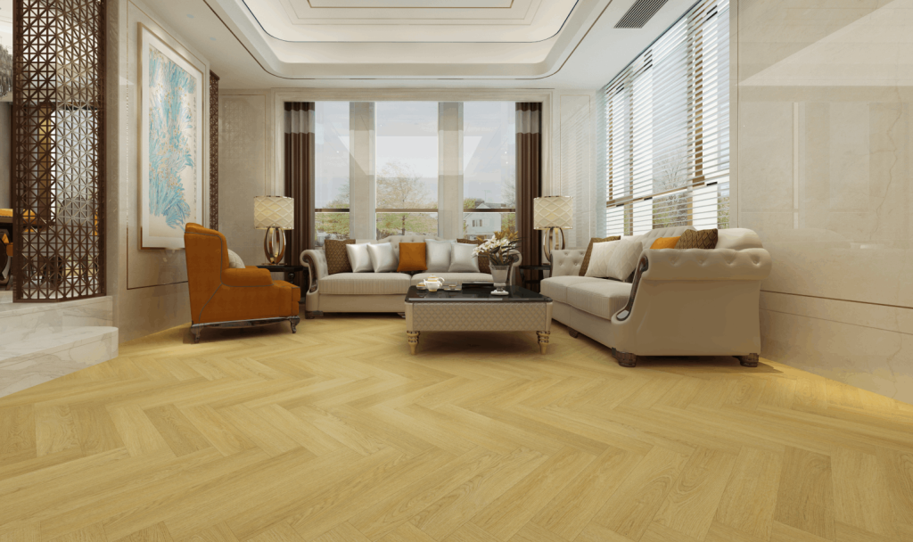 Усовершенствованный кварцевый SPC ламинат DAMY FLOOR