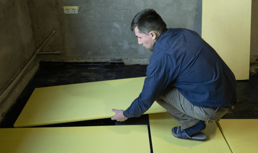 Шумоизоляция пола