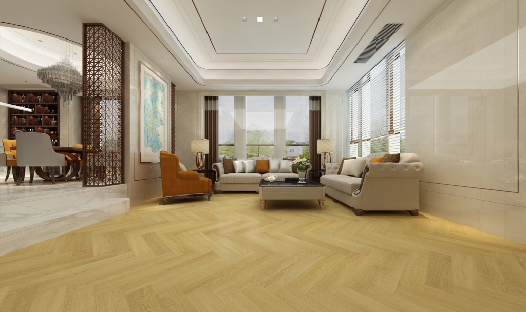 Усовершенствованный кварцевый SPC ламинат DAMY FLOOR из коллекции London