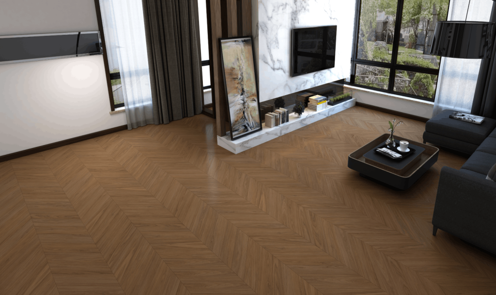  Французская елочка единым контуром