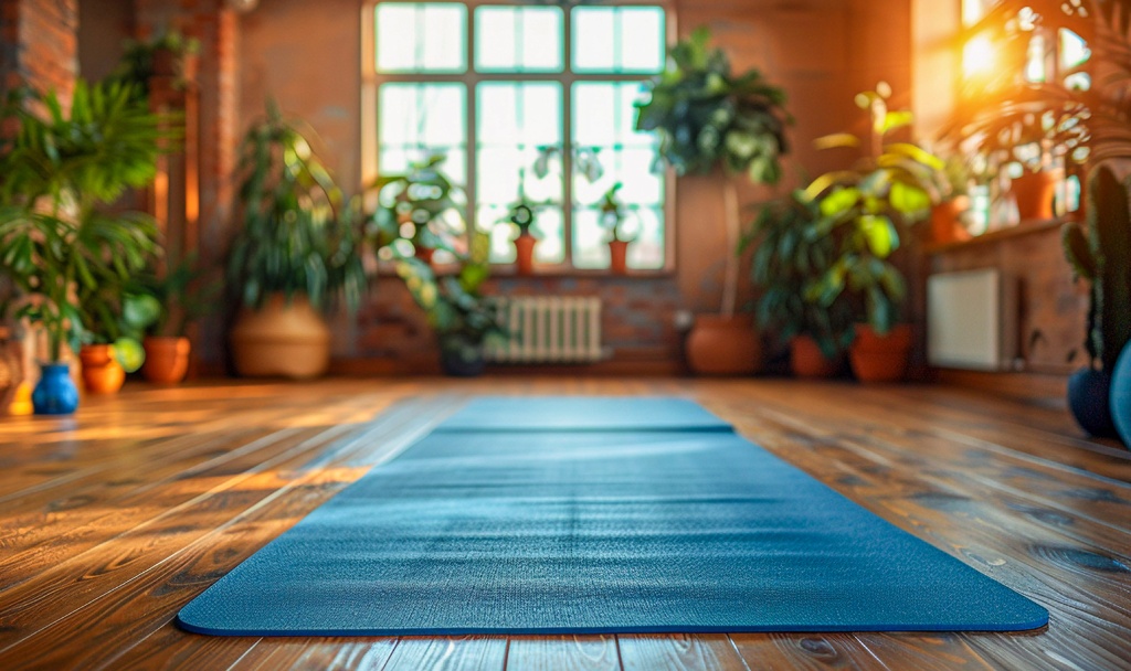 Не оставляйте резиновые коврики на кварц-виниле надолго